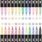24 Pack Double Line Outline Markers, Squiggles Shimmer Markers Set, Self Outline Metallic Glitter Marker Pens for Christmas,Art, Drawing, Writing, Greeting Cards, DIY, Scrapbook, Easter Eggs